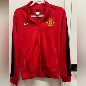 Nike Red Manchester United Jacket